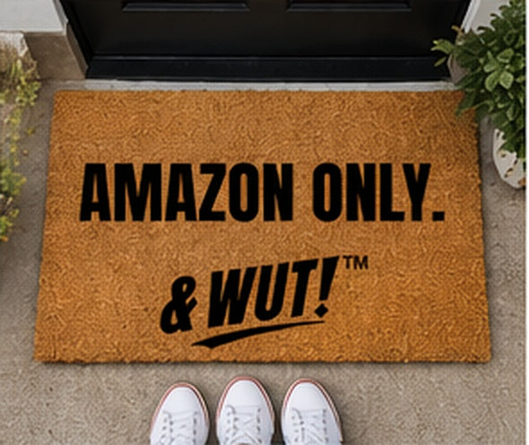 & WUT! Doormat - Amazon Only