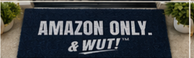 & WUT! Doormat - Amazon Only
